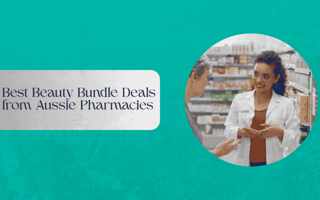 Best beauty bundle deals from Aussie pharmacies featuring skincare, cosmetics, and value packs available online in Australia.