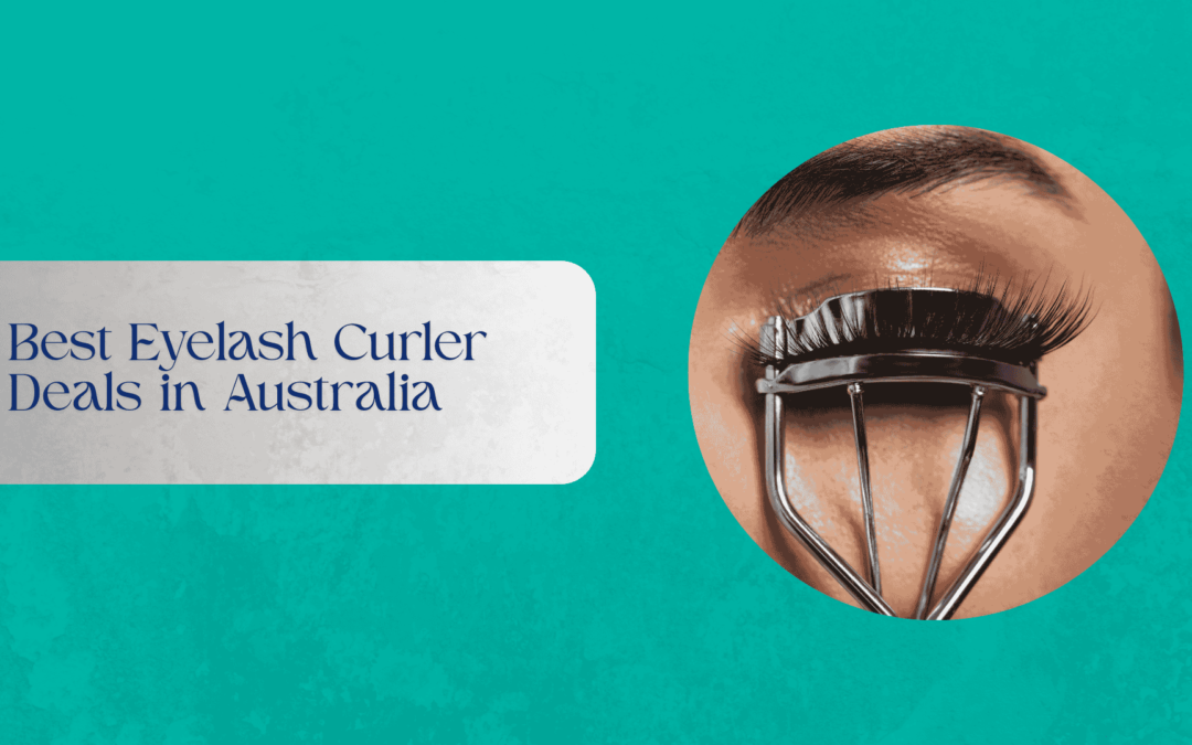 Assorted eyelash curlers displayed on a neutral background