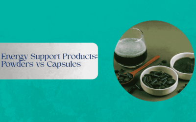 Energy Support Products: Powders vs Capsules